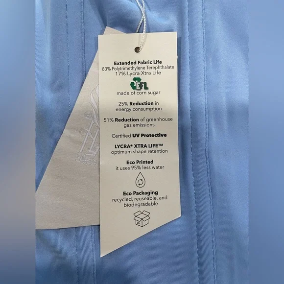 Elegant Blue Women's Top - Picture 9 of 14